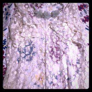 Maurice’s floral lace top